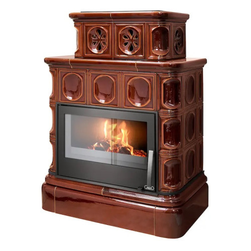 Kachlová kamna ABX Karelie kachlový sokl, Hnědá